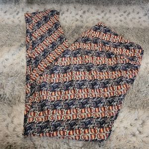 LULAROE TALL & CURVY LEGGINGS • EUC - RARE Americana 76' Bicentennial Design